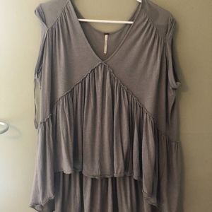 Free People High-Low Shirt